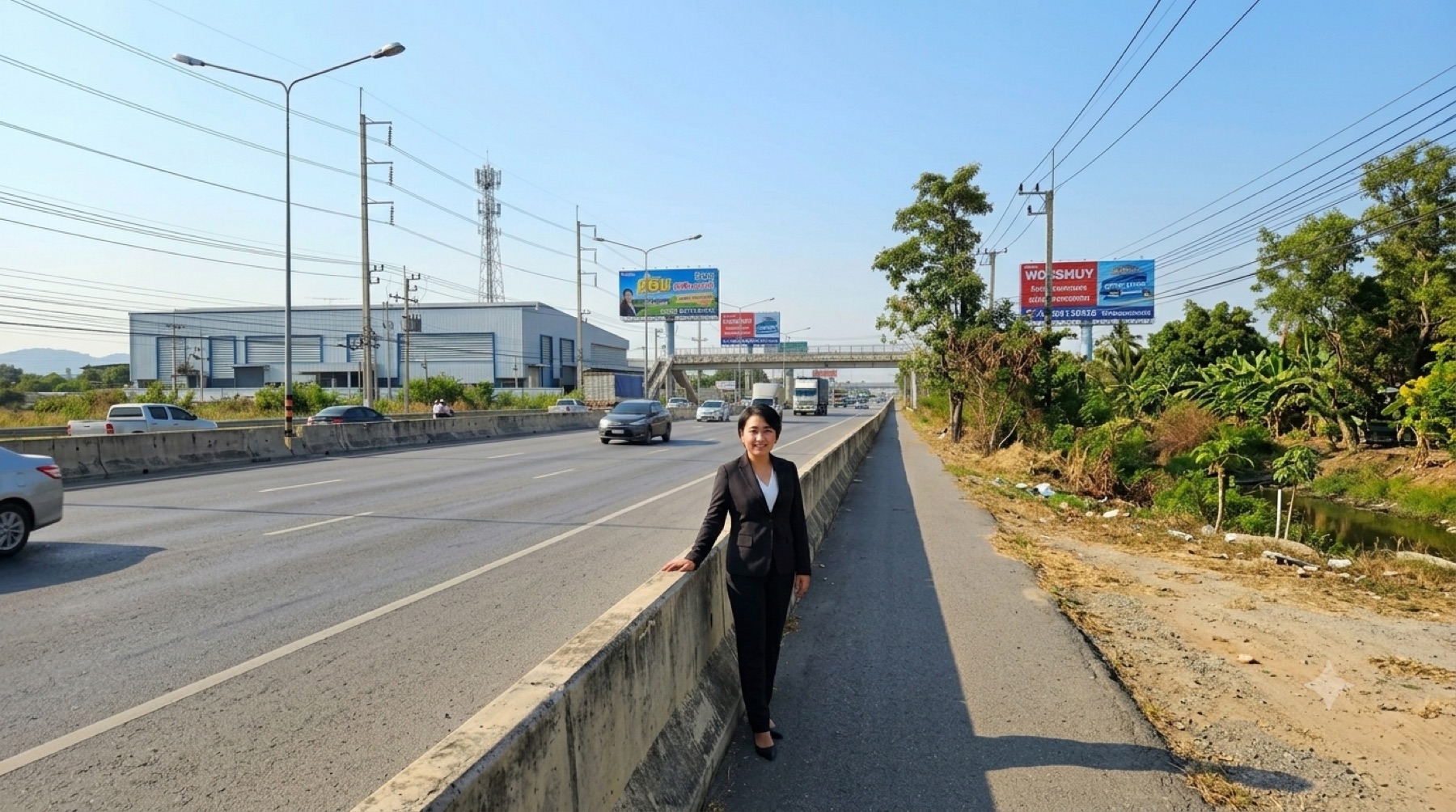 ที่ดินใกล้ถนนเลี่ยงเมืองชะอำ–ปราณบุรี 7